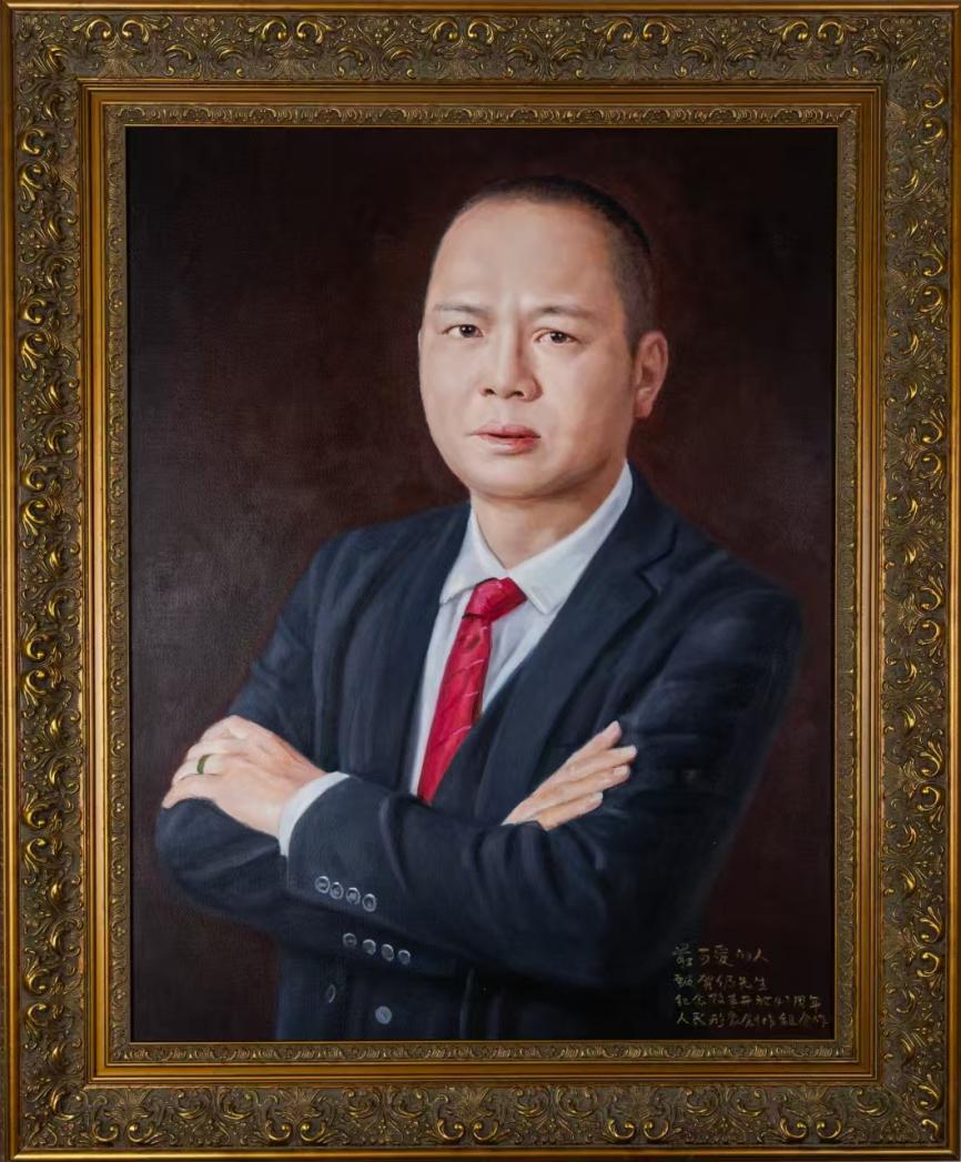 纪念改革开放47周年《最可爱的人·甄贺仍先生像》：历史长河中的生动面孔，时代的见证者