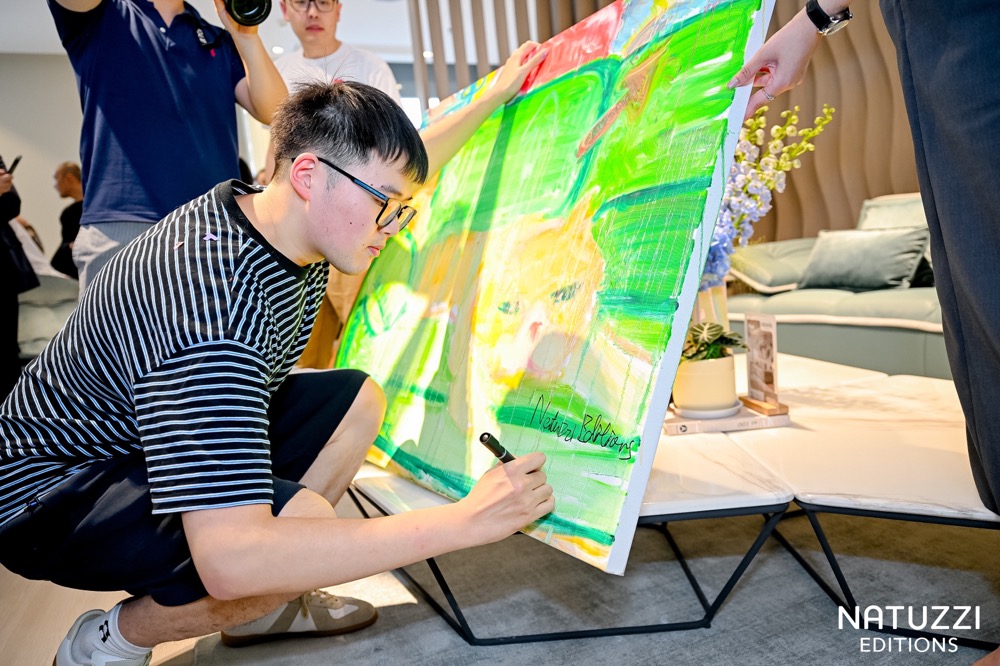 Natuzzi Editions杭州亚奥万象天地店盛大开业，构筑“生活自成格调”新据点