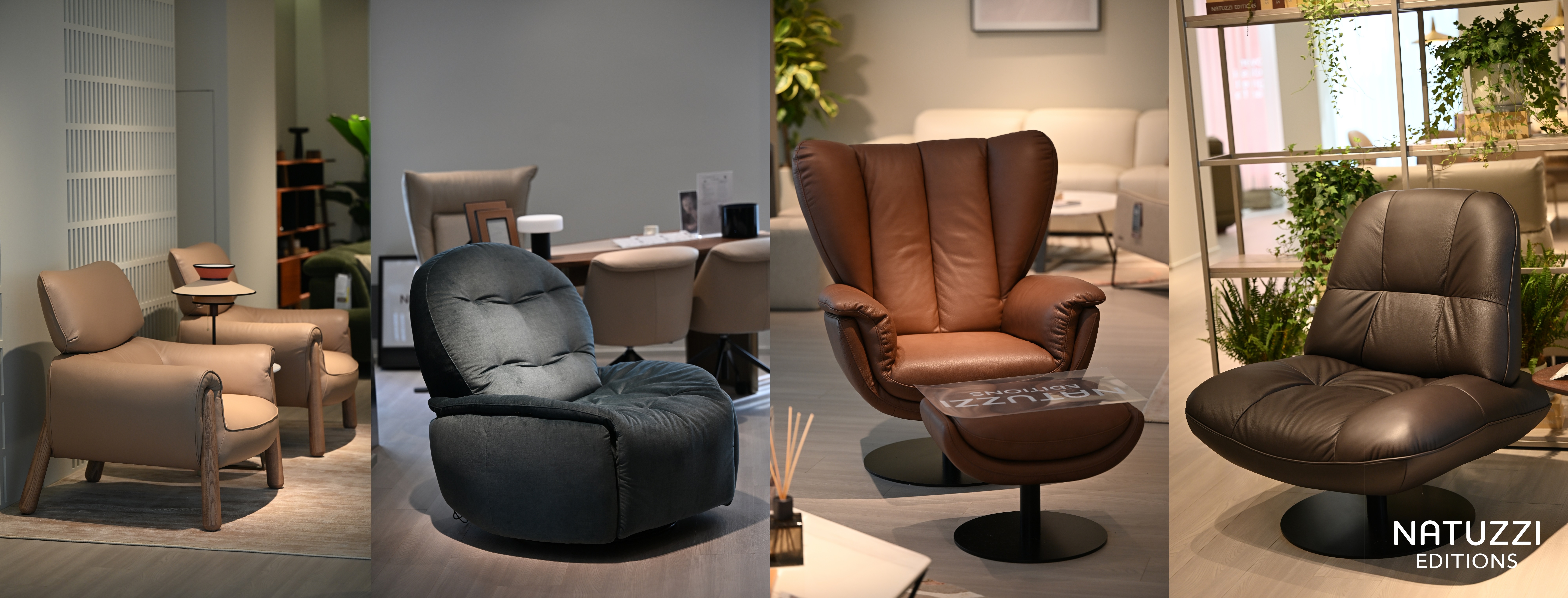 Natuzzi Editions杭州亚奥万象天地店盛大开业，构筑“生活自成格调”新据点