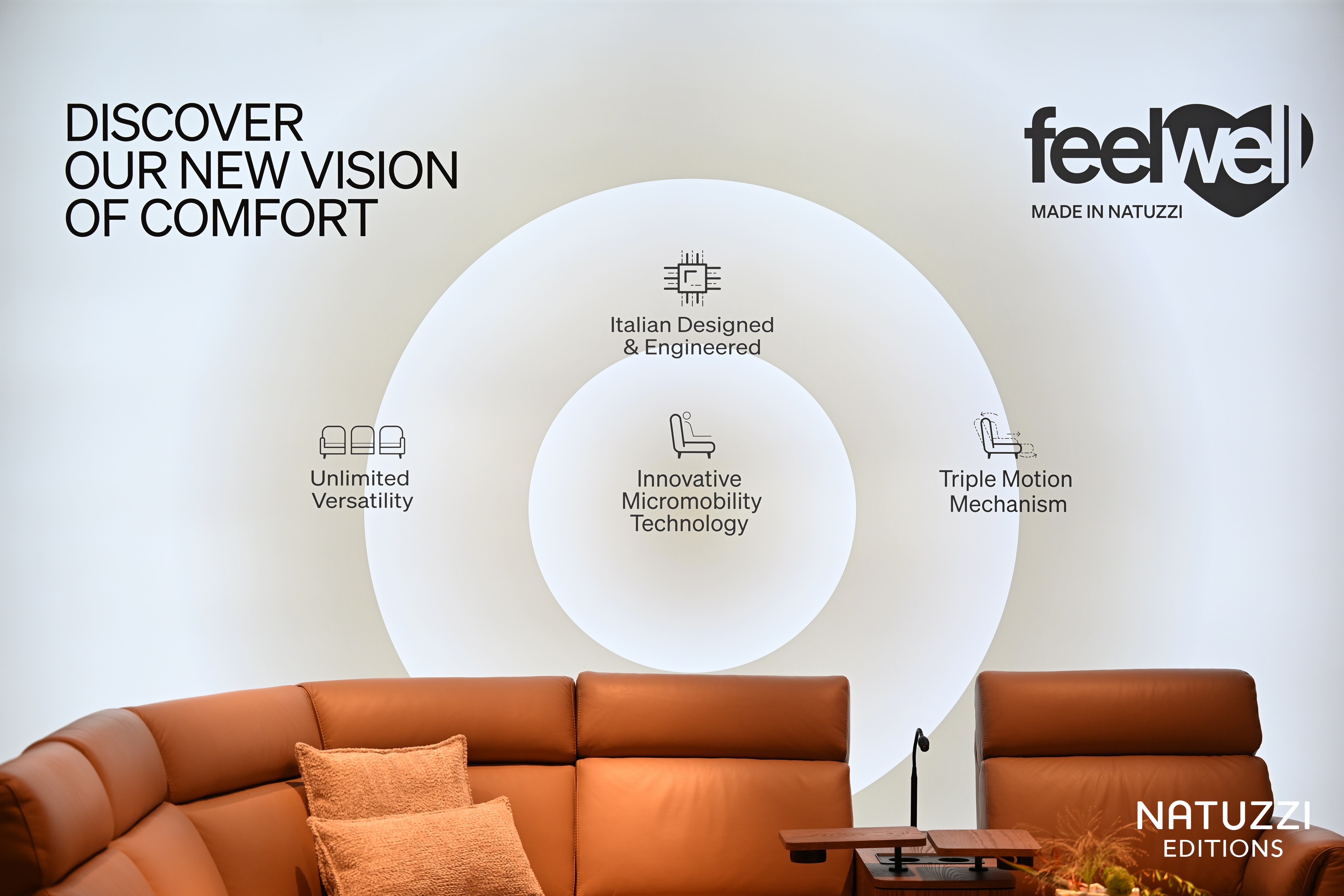 “生活，自成格调”——Natuzzi Editions纳图兹意迪森杭州亚奥万象天地旗舰店10月15日风雅启幕