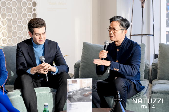Natuzzi Italia 于上海首发全新 Amama 系列，携手设计师 Andrea Steidl 与中国设计社群深度交流