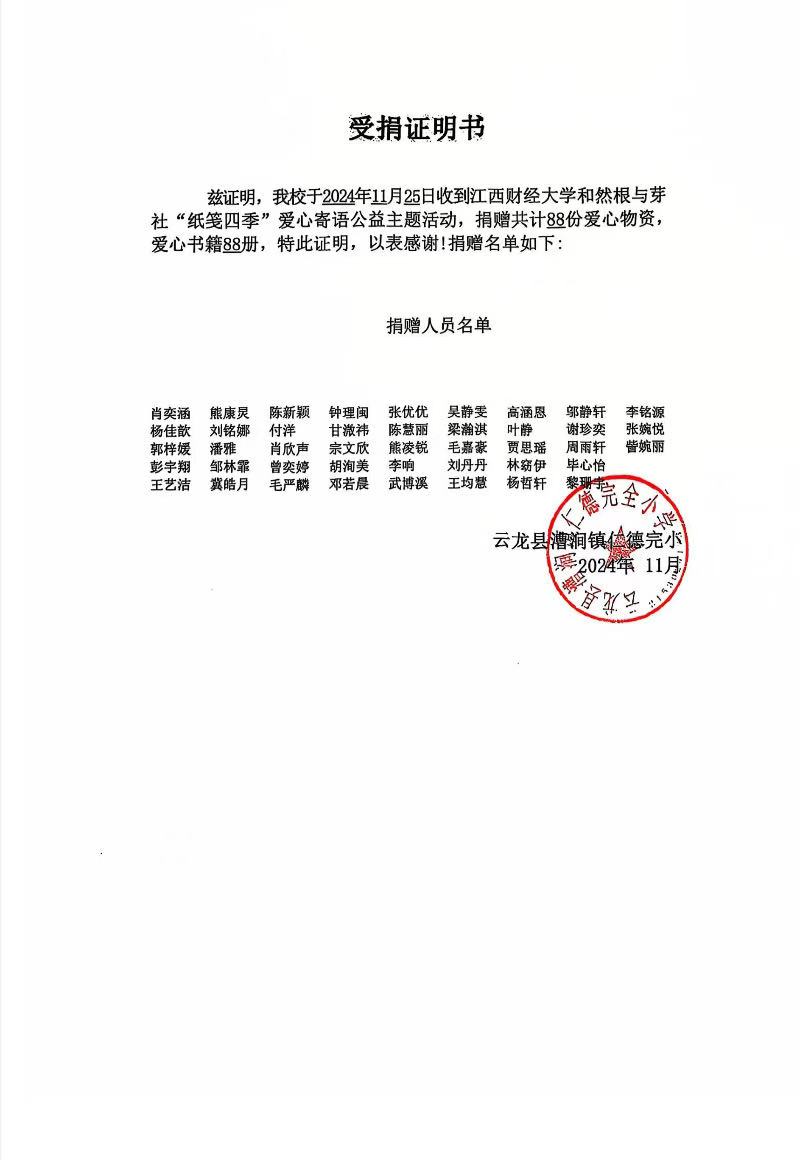 “‘书’送希望，筑梦成长”公益主题志愿服务活动圆满结束