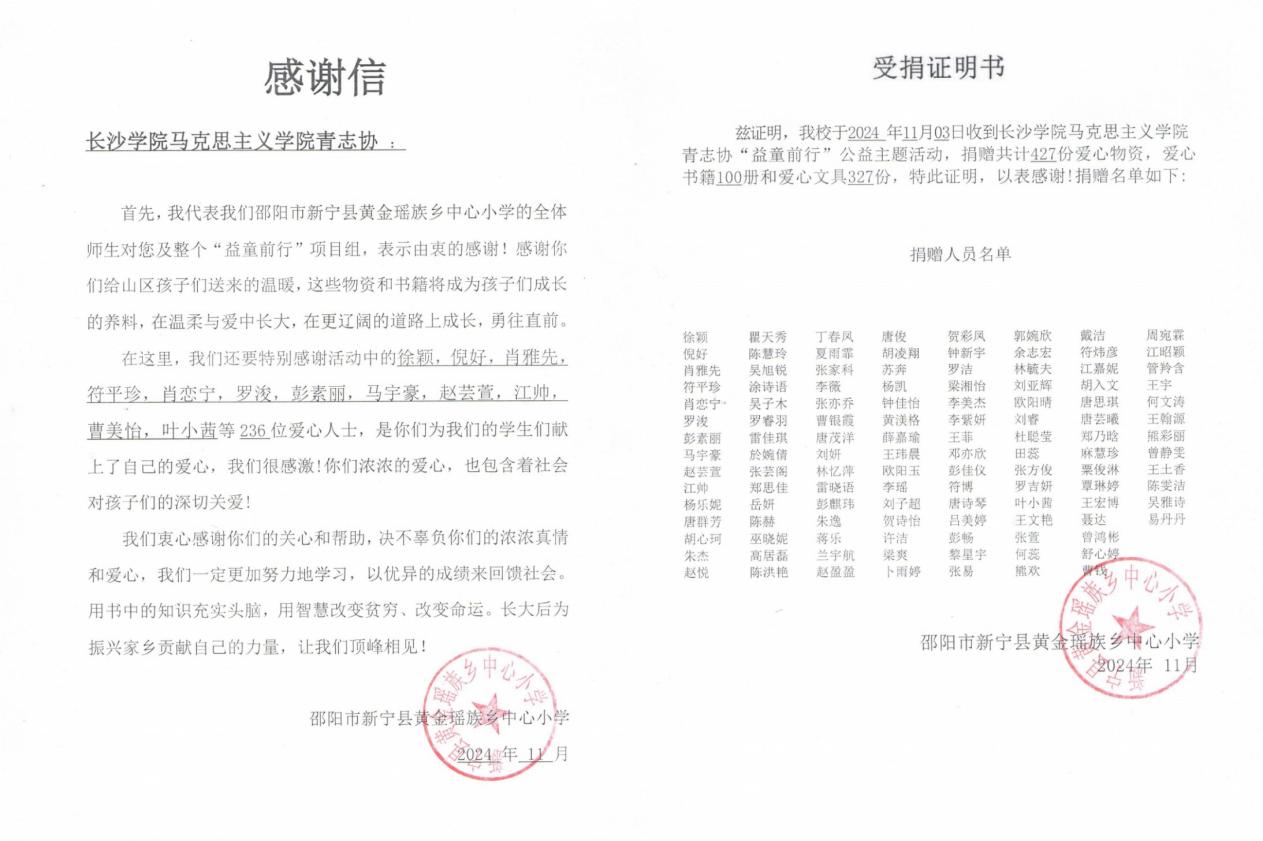 长沙学院“我们都是追光者”益童前行公益活动圆满完成