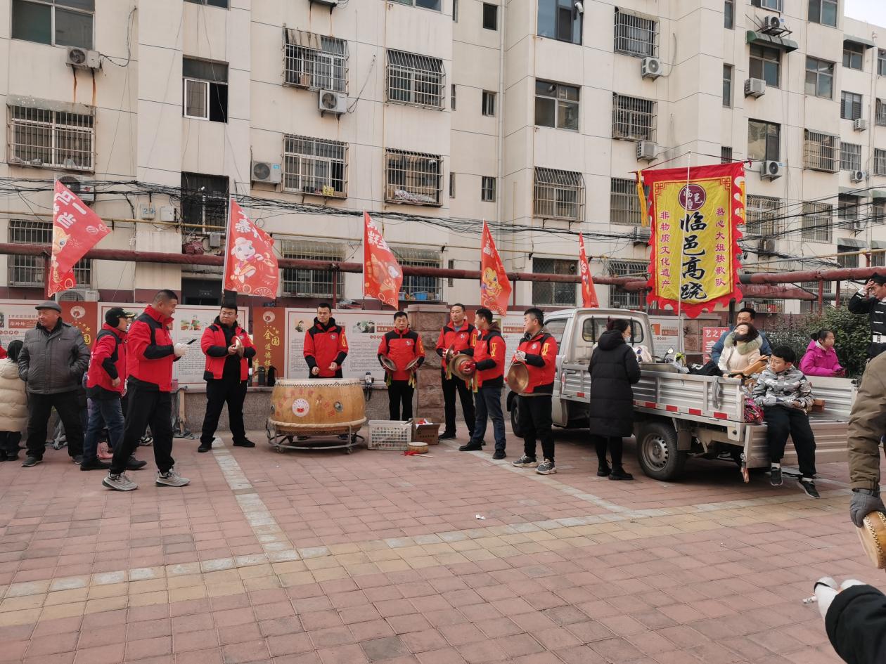 文化馆里过大年-新春非遗体验活动  ----临邑高跷