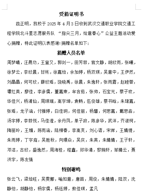 “指尖三月，绘意春心”公益主题活动圆满结束