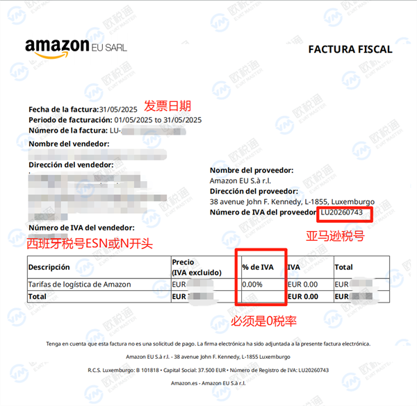 最新 | 亞馬遜西班牙站賣家必看！西班牙歐盟稅號2025超全詳解