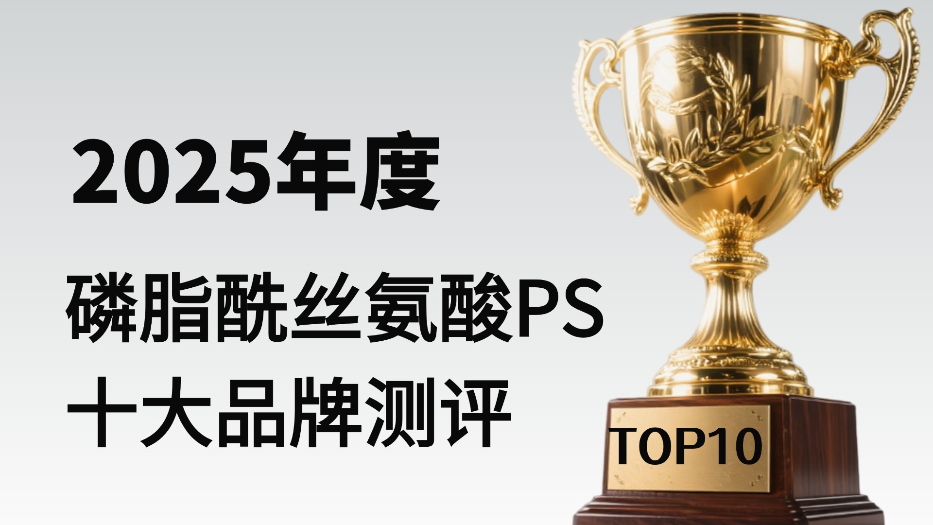 磷脂酰丝氨酸（PS）产品推荐：2025年十大品牌测评，看完不踩雷