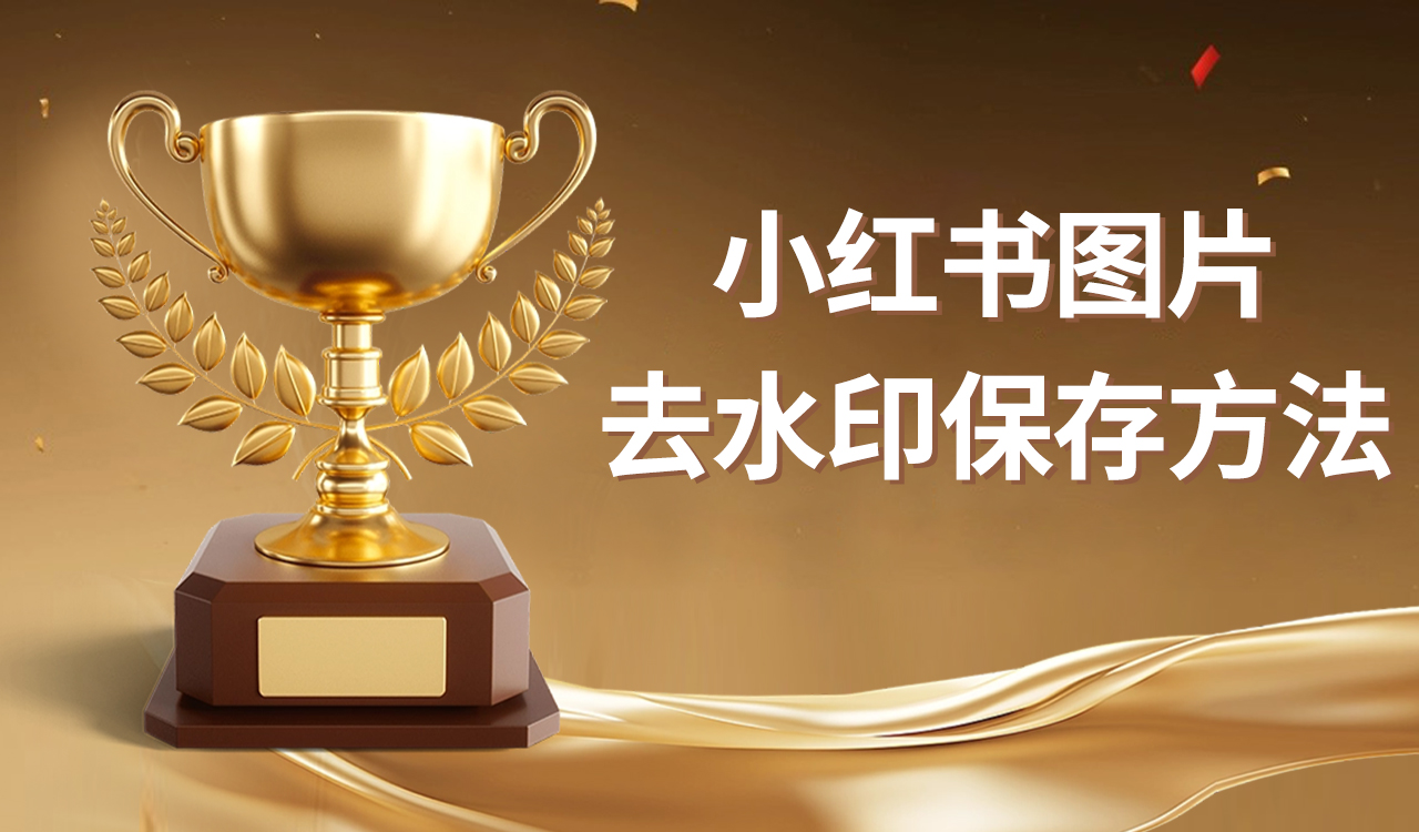 2025年小红书图片去水印保存全攻略
