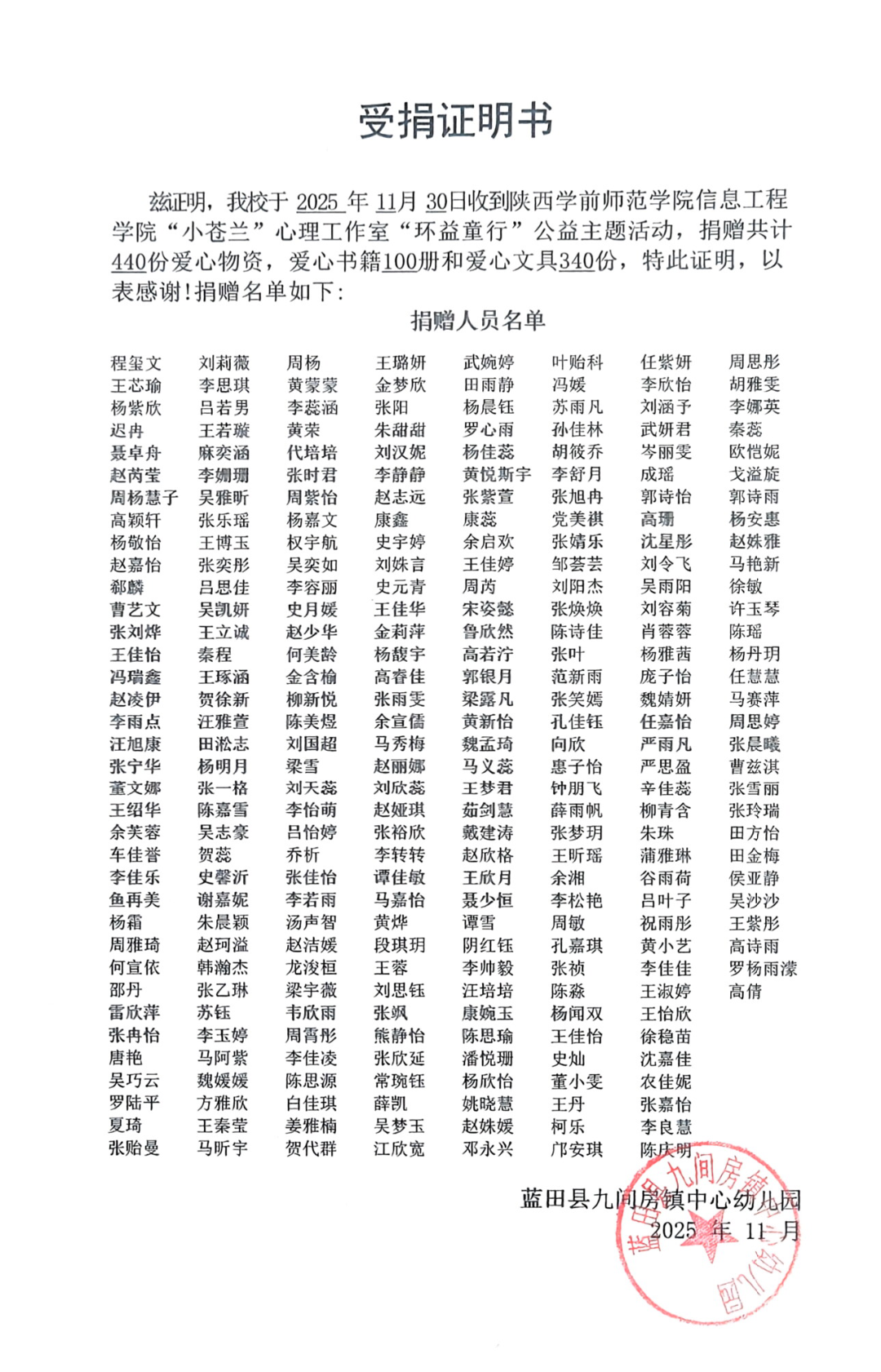 陕西学前师范学院“暖阳护花 情系孤童”公益主题活动圆满结束