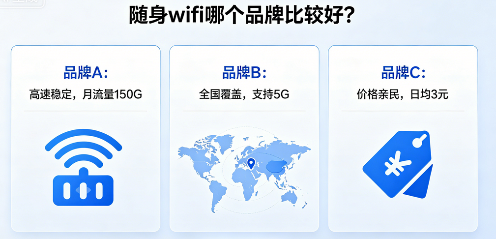 大学生宿舍随身wifi哪个品牌比较好？2026最全选购指南，5大品牌横评