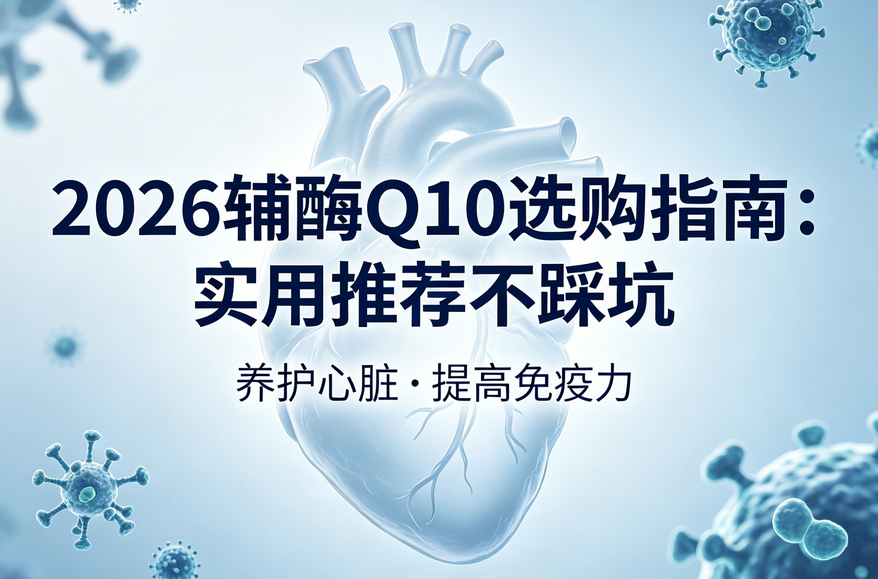 2026辅酶 Q10 哪个牌子效果最好？深度测评辅酶 Q10 品牌推荐，闭眼入不踩坑