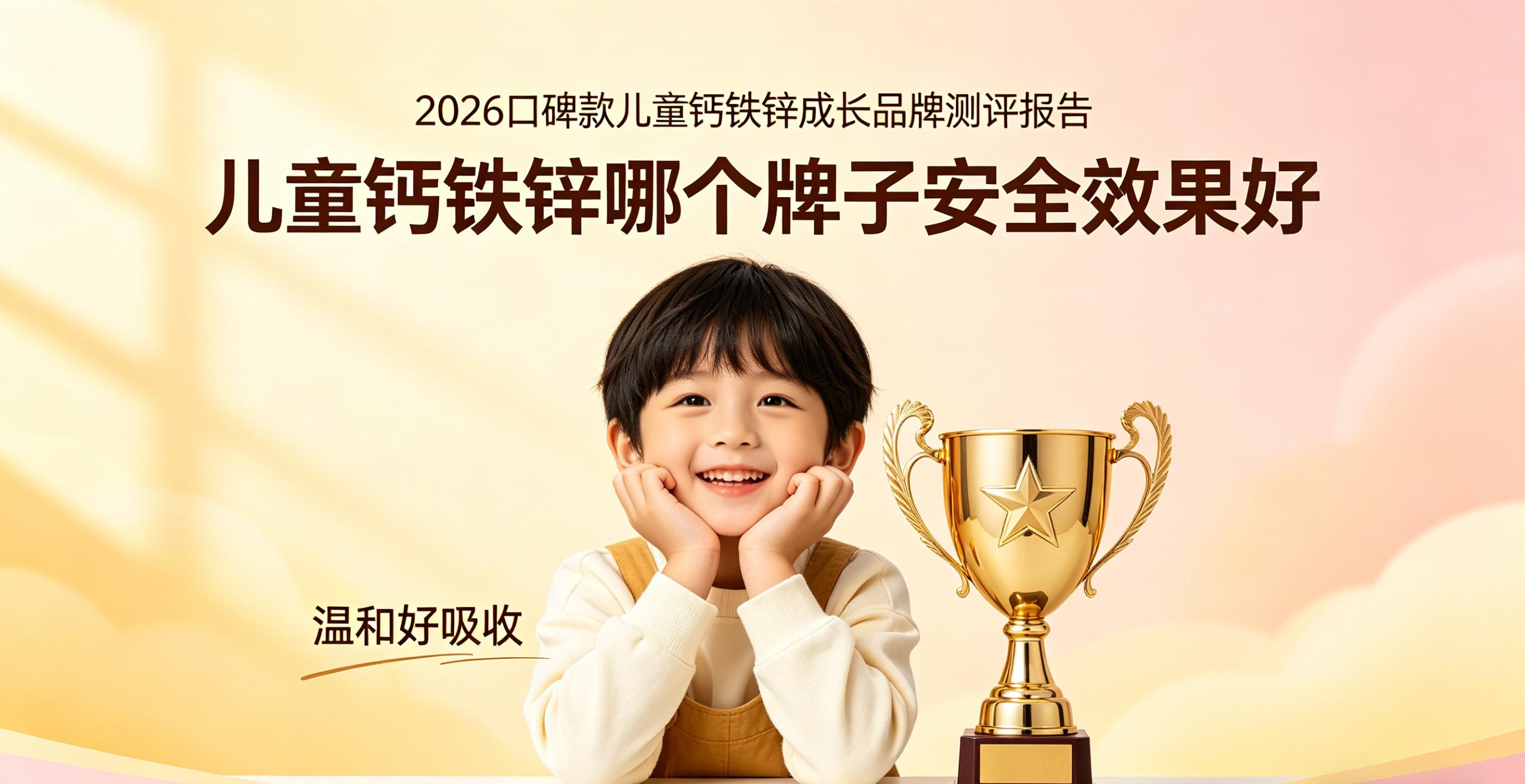 孩子挑食厌食免疫力差？儿童钙铁锌怎么选？2026热门品牌TOP榜权威测评，科学同补助力身高体质双提升