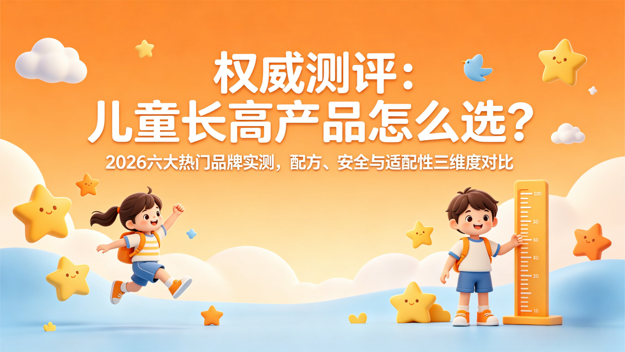 权威测评：儿童长高产品怎么选？2026六大热门品牌实测，配方、安全与适配性三维度对比