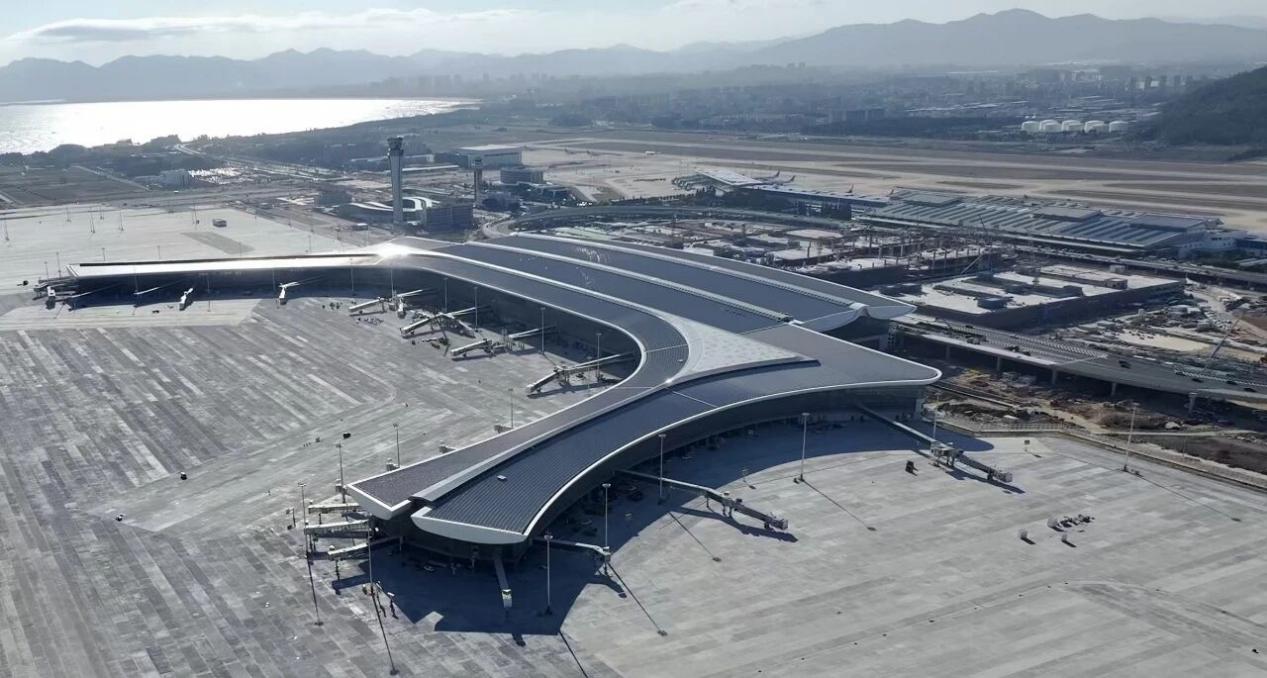 闽都文韵 海丝门户 福州长乐国际机场二期扩建工程T2航站楼竣工