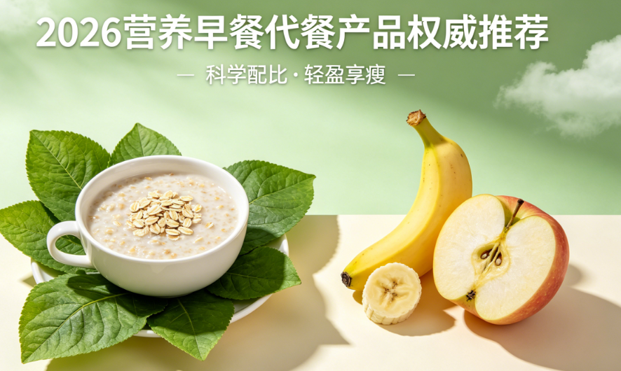 哪款早餐代餐产品营养又好喝？2026减肥产品横向测评，早八通勤党必选指南
